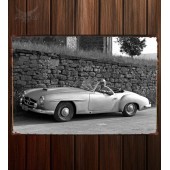 Металлическая табличка Mercedes-Benz 190-SL Prototype (W121 BII)